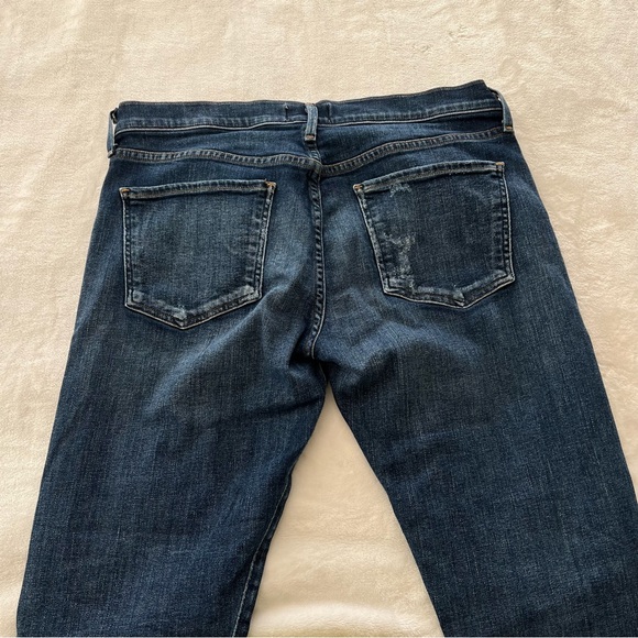 AGOLDE Isabel Slim Fit Boyfriend Starwood Slight Distressed Jeans - Picture 5 of 10